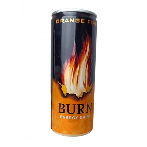 Енерг. напій Bum оранж Fire ж/б 0,25л.