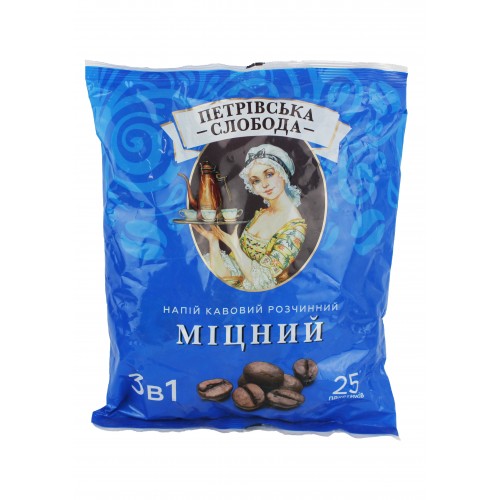 Кава 3 в1 Міцна 18г/Петрівська Слобода