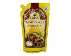 Майонез Королівський 67%       дой-пак 500г/Королівський смак
