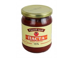 Томатний продукт 15% 485г /Рідний край/