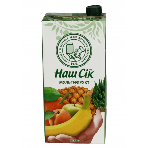 Сік Мультифрукт 1,93л/Наш сік