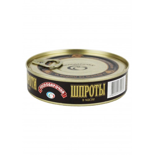 Шпроти в олії ключ 150г /Господарочка