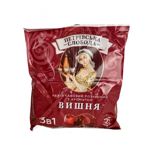 Кава 3 в1 Вишня 18г /Петрівська Слобода
